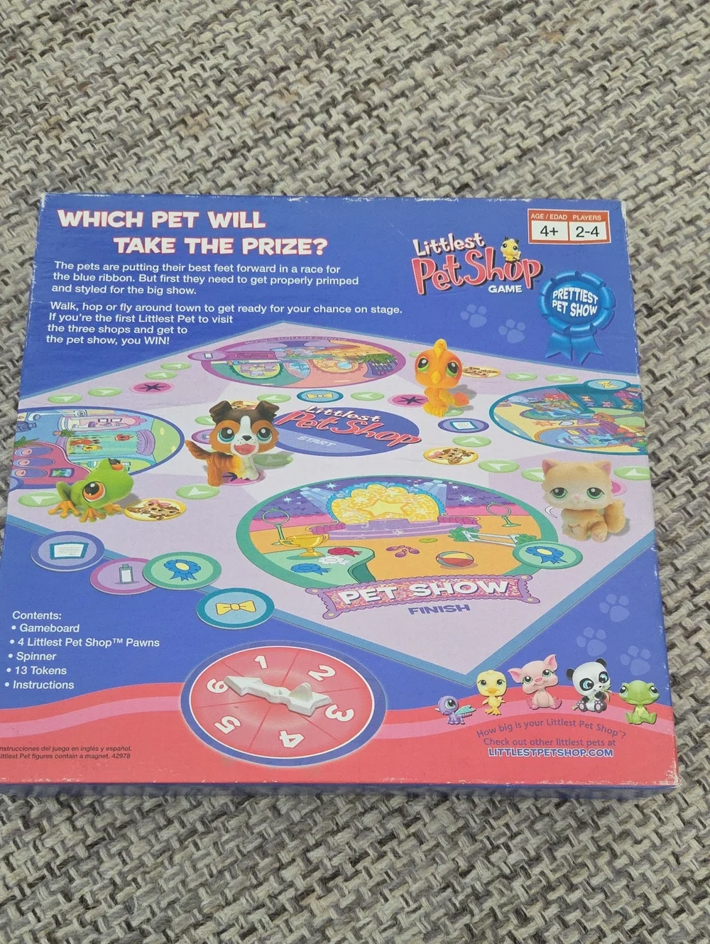 2007 Littlest Pet Shop Game - Pre Owned